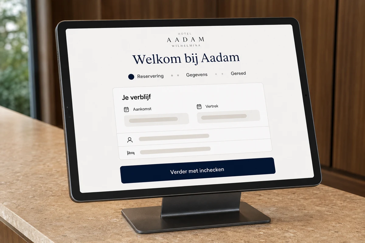 Productvisualisatie van Hotel Aadam Wilhelmina